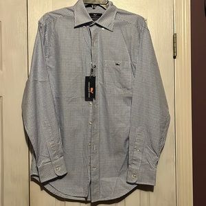 NWT Vineyard Vines checked Tucker button down shirt size small!